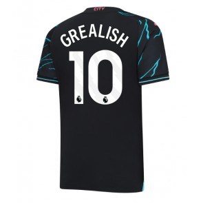 Manchester City Jack Grealish #10 Replika Tredjetrøje 2023-24 Kortærmet